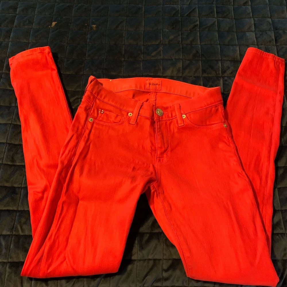 Hudson coated skinnies